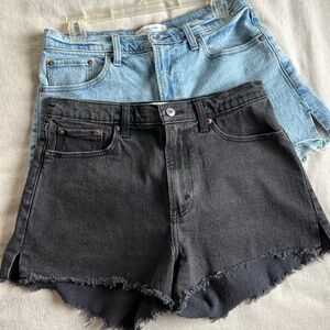 2 for 1 Abercrombie Curve Love High Rise Mom Short